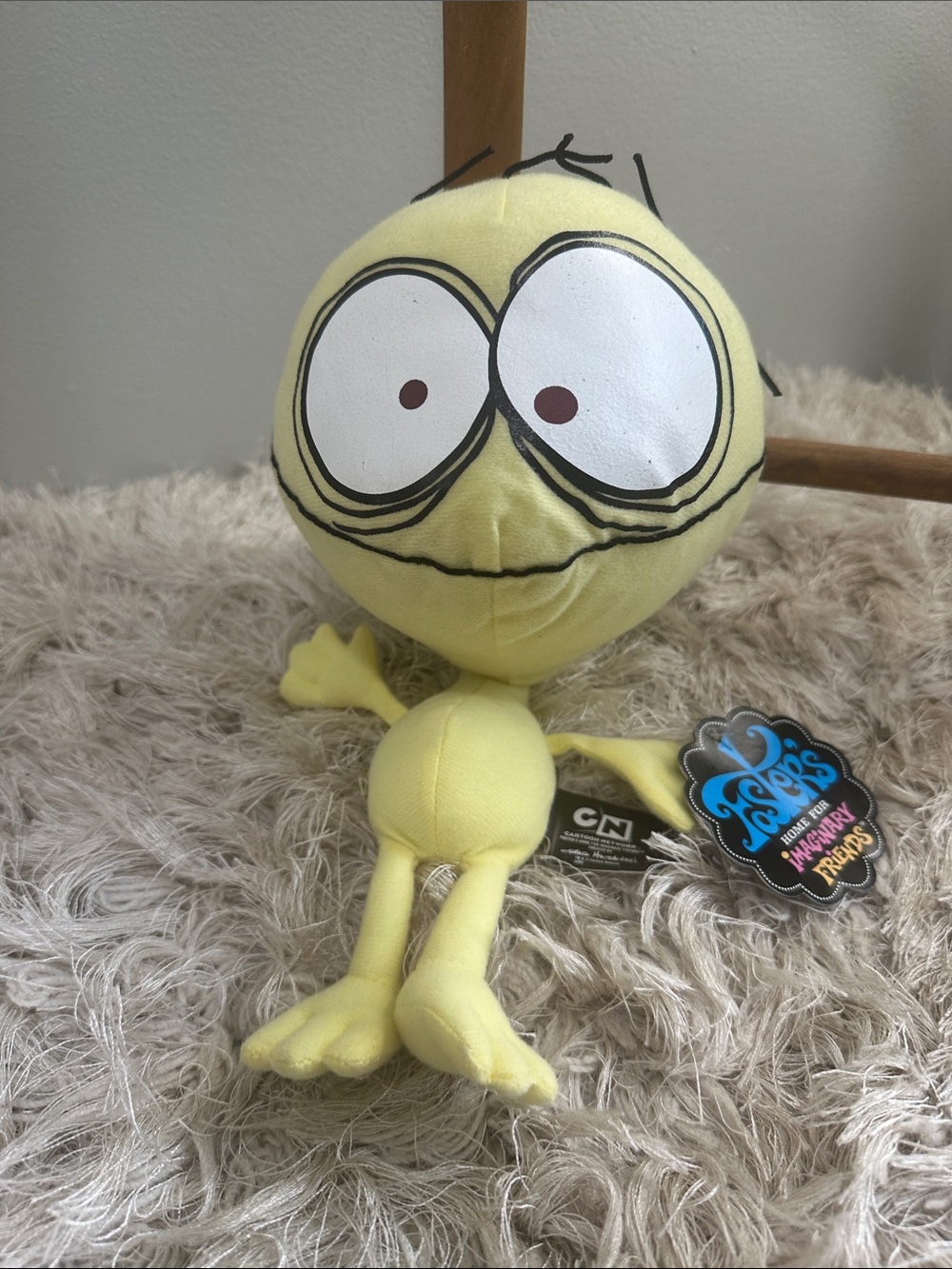Cheese Plush‎ Kellytoy Foster’s Home For Imaginary Friends Cartoon Network 2008